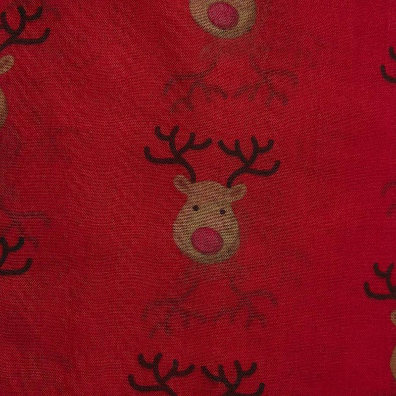 Ladies lightweight Christmas Rudolf Red nose Reindeer Scarf stocking filler