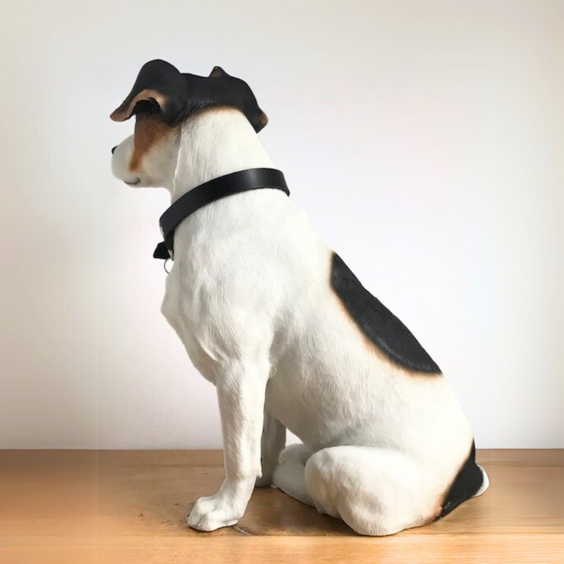 Extra Large 24cm Jack Russell ornament figurine lifelike Leonardo, gift boxed