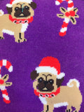 Novelty Christmas Pug socks, Unisex and One Size, quality cotton mix socks from 'Sock Society' (Copy)