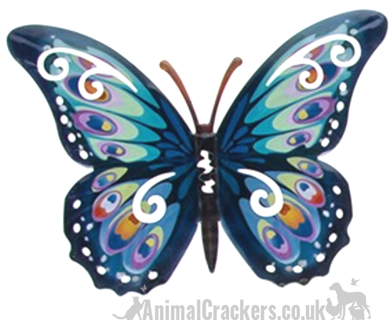 Set of 4 24cm Metal Butterflies garden decoration wall art butterfly lover gift