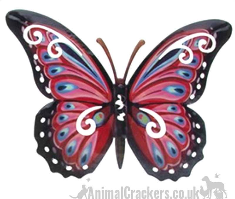 Set of 4 24cm Metal Butterflies garden decoration wall art butterfly lover gift